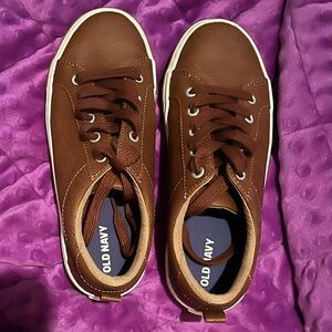 Old Navy Brown Kids Sneakers